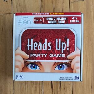 Heads Up! 4th Edition Party Game - Sparkling Red